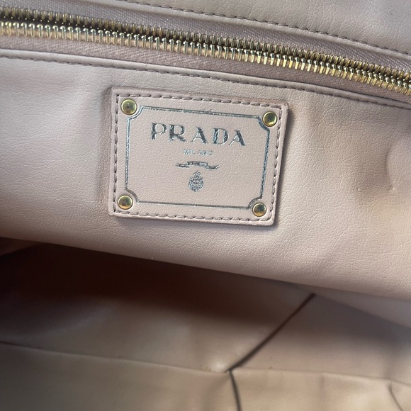 Authentic Prada Vitello Shine Baulleto Bag- Used Condition As Is - with COA - Picture 12 of 17
